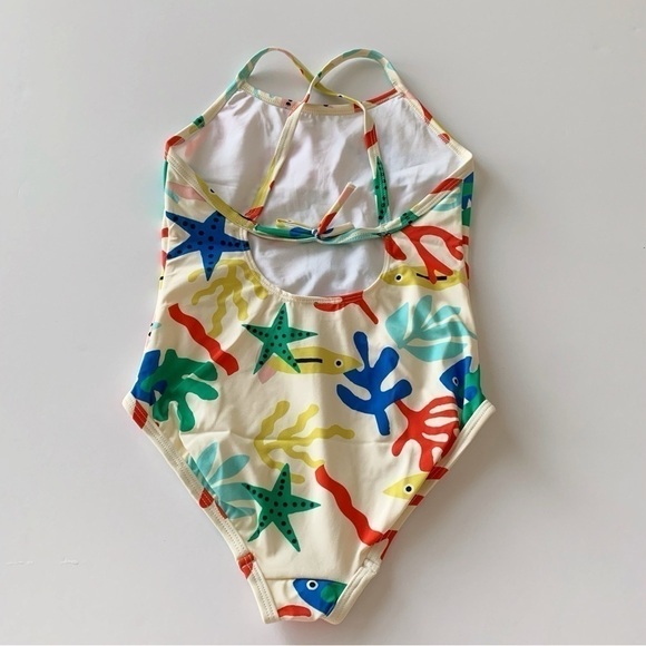 Hanna Andersson Girl One Piece Swim Suit 8 Years 130 Cm - Picture 4 of 8